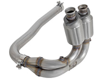 Load image into Gallery viewer, aFe Power Direct Fit Catalytic Converter Replacements Front 04-06 Jeep Wrangler (TJ/LJ) I6-4.0L aFe AFE47-48003