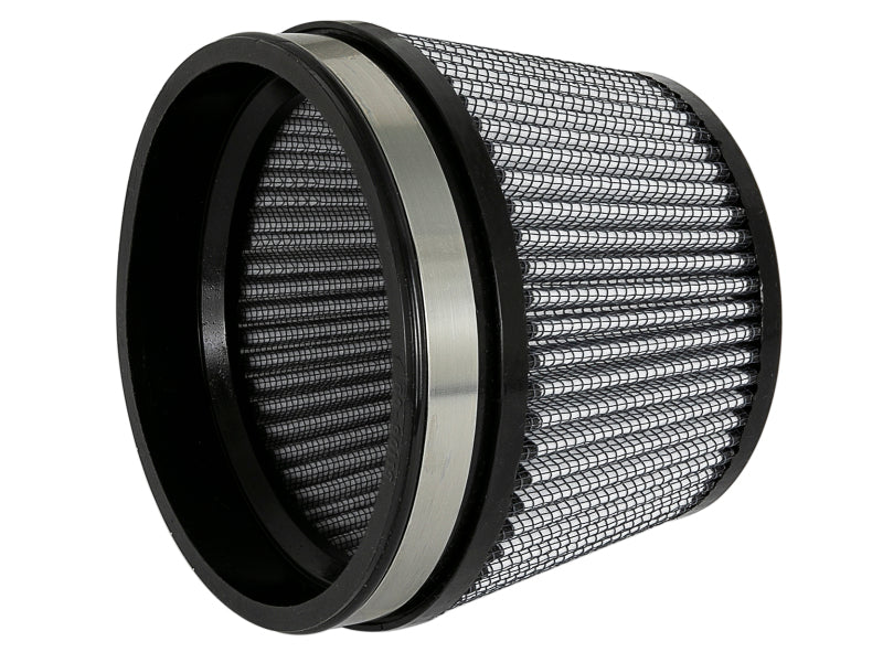 aFe Power Dry S high-flow reusable air filter with 5in flange and 3.5in height