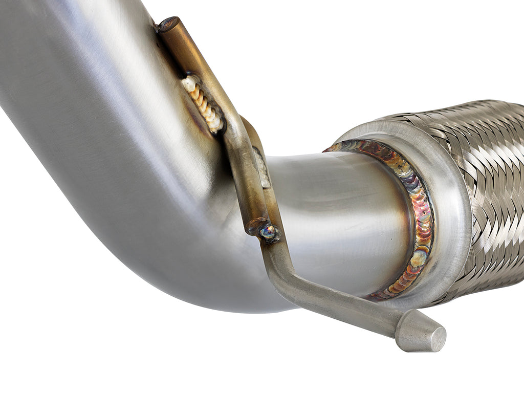 aFe Power Elite Twisted Steel 16-17 Honda Civic I4-1.5L (t) 2.5in Rear Down-Pipe Mid-Pipe aFe AFE48-36605