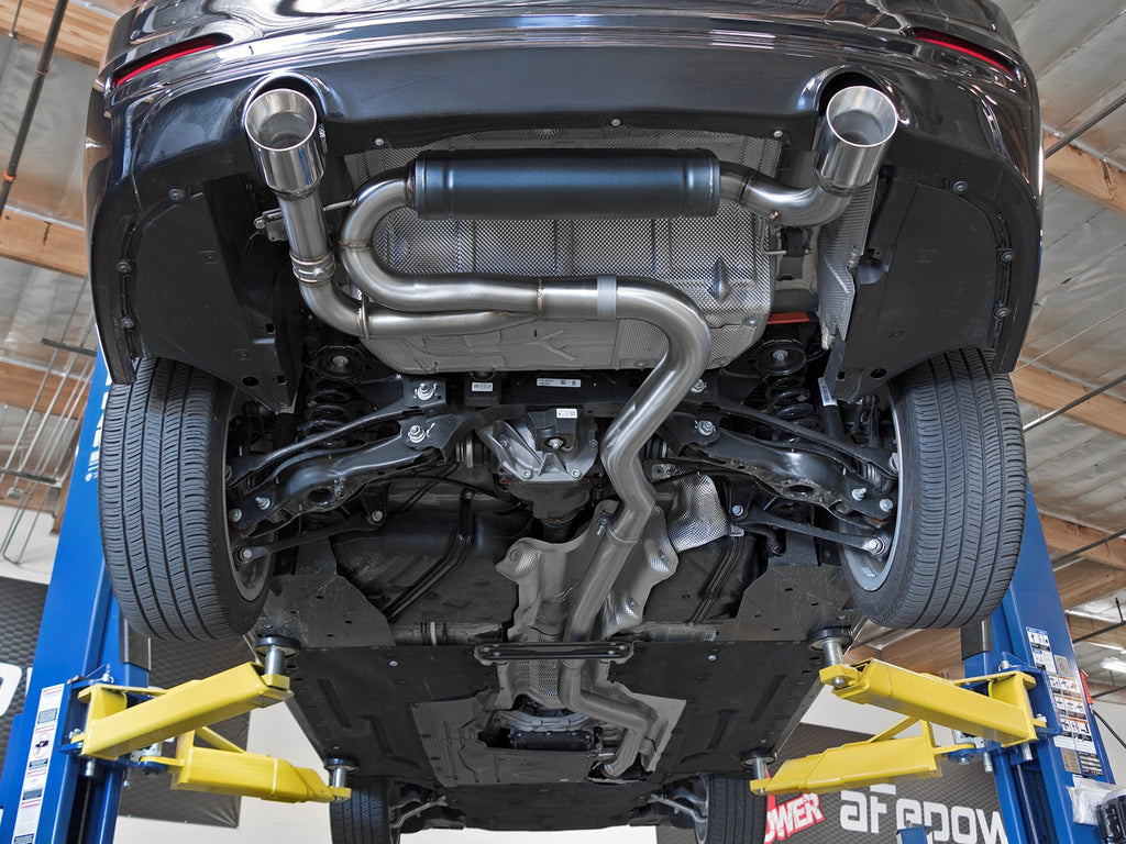 afe POWER MACH Force-Xp 16-17 BMW 340i/340ix/ 3.0L 304 SS Cat-Back Exhaust System aFe AFE49-36334-P
