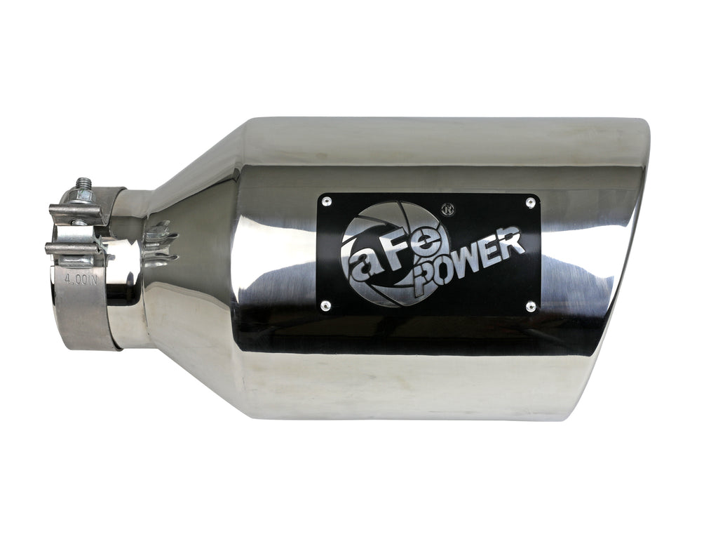 aFe Power MACH Force-Xp 304 Stainless Steel Clamp-on Exhaust Tip - Polished aFe AFE49T40801-P15