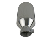 Load image into Gallery viewer, aFe Power MACH Force-Xp 304 Stainless Steel Clamp-on Exhaust Tip - Polished aFe AFE49T40801-P15