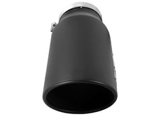 Load image into Gallery viewer, aFe POWER MACH Force-Xp 5in 304 Stainless Steel Exhaust Tip 5In x 7Out x15Lin Bolt-On Right-Blk aFe AFE49T50702-B15