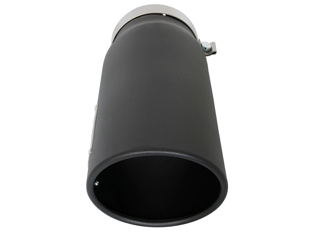 aFe Power MACH Force-Xp 5in In x 6in Out x 15in L Bolt-On 409 SS Exhaust Tip - Black aFe AFE49T50601-B15
