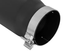 Load image into Gallery viewer, aFe Power MACH Force-Xp 5in In x 6in Out x 15in L Bolt-On 409 SS Exhaust Tip - Black aFe AFE49T50601-B15