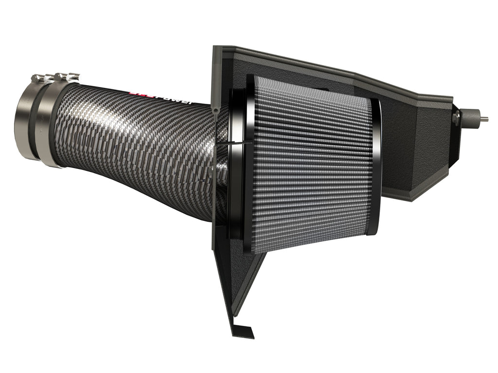 aFe POWER Magnum FORCE Carbon Fiber Stage 2 Pro Dry S CAIS - 11-18 Dodge Challenger/Charger V8-6.4L aFe AFE51-12172-C
