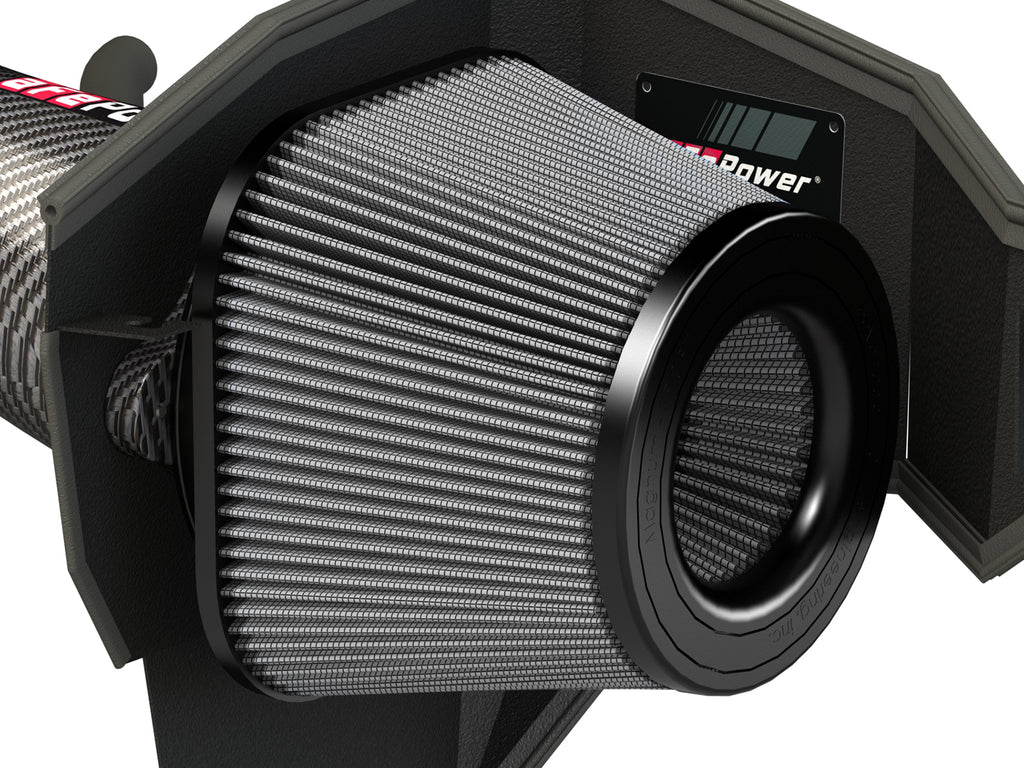 aFe POWER Magnum FORCE Carbon Fiber Stage 2 Pro Dry S CAIS - 11-18 Dodge Challenger/Charger V8-6.4L aFe AFE51-12172-C