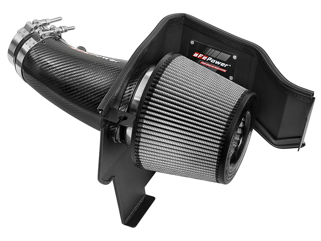 aFe POWER Magnum FORCE Carbon Fiber Stage 2 Pro Dry S CAIS - 11-18 Dodge Challenger/Charger V8-6.4L aFe AFE51-12172-C
