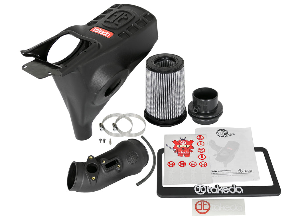 aFe POWER Momentum GT Pro Dry S Intake System 2017 Honda Civic Type R L4-2.0L (t) aFe AFETM-1025B-D