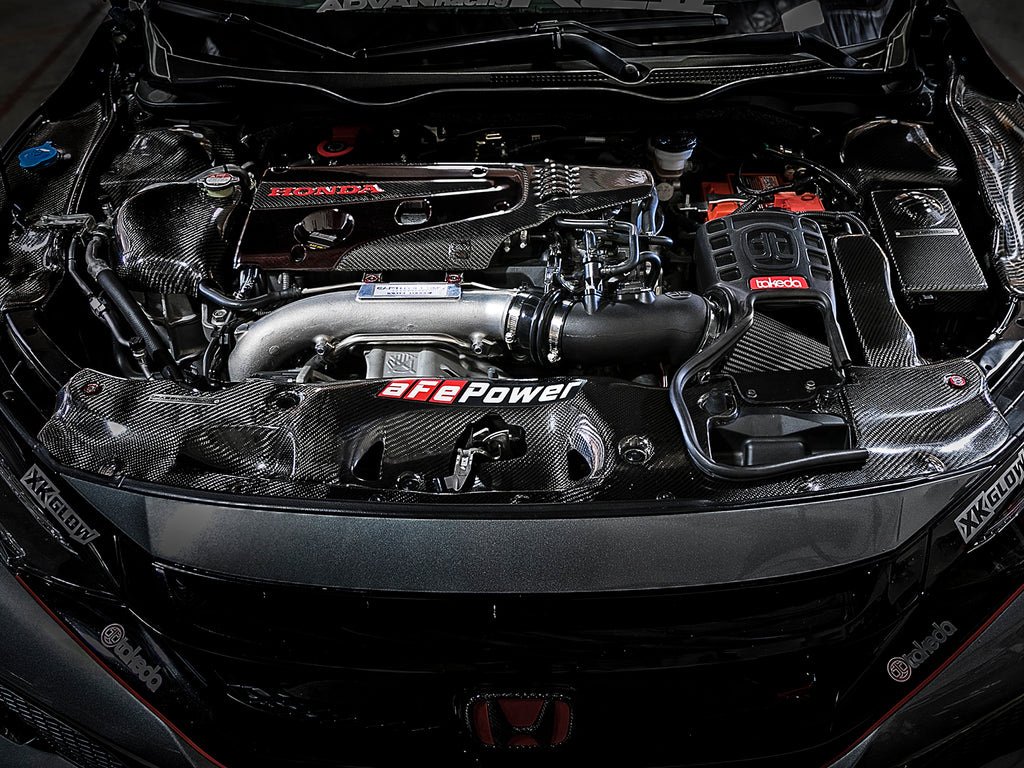 aFe POWER Momentum GT Pro Dry S Intake System 2017 Honda Civic Type R L4-2.0L (t) aFe AFETM-1025B-D
