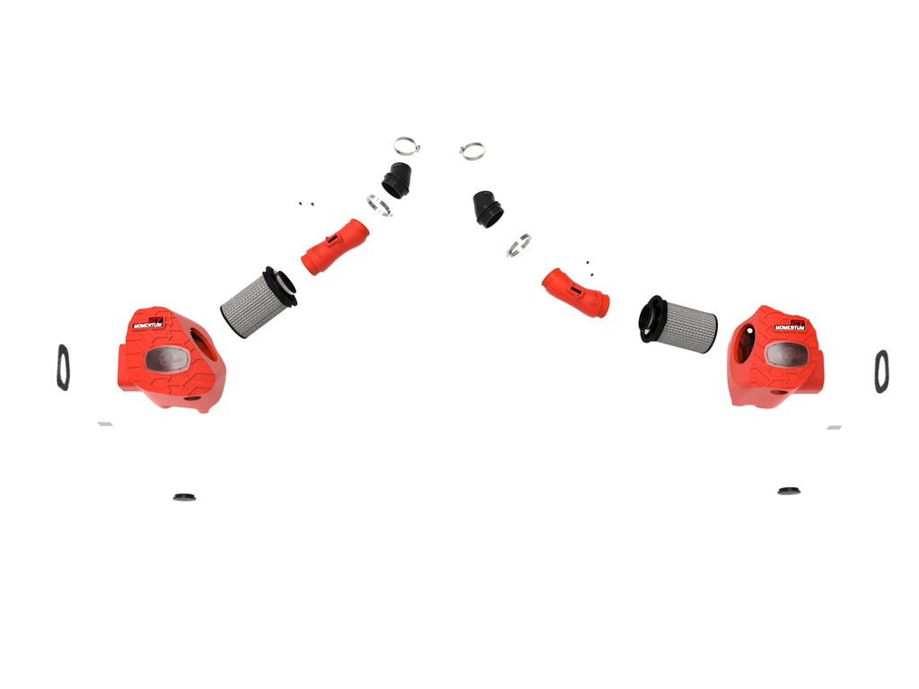 aFe POWER Momentum GT Pro Dry S Intake System 22-23 Toyota Tundra V6-3.4L (tt) Red Edition aFe AFE50-70100DR