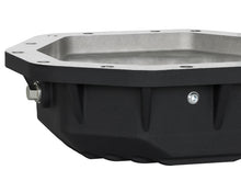 Load image into Gallery viewer, aFe Power Pro Ser Rear Diff Cover Black w/Mach Fins 2017 Ford Diesel Trucks V8-6.7L(td) Dana M275-14 aFe AFE46-70352