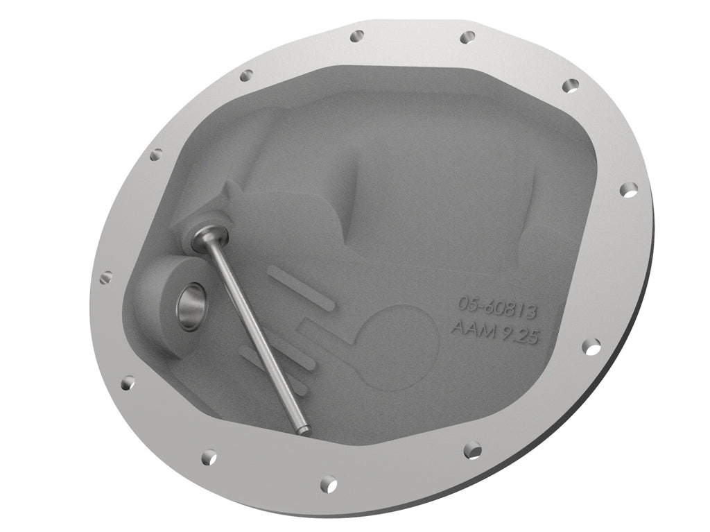 aFe Power Pro Series Rear Differential Cover Black w/ Machined Fins 13-18 RAM Diesel Trucks L6-6.7L aFe AFE46-70402