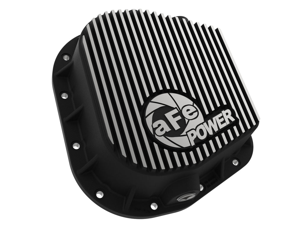 aFe Power Rear Differential Cover (Machined) 12 Bolt 9.75in 11-13 Ford F-150 EcoBoost V6 3.5L (TT) aFe AFE46-70152