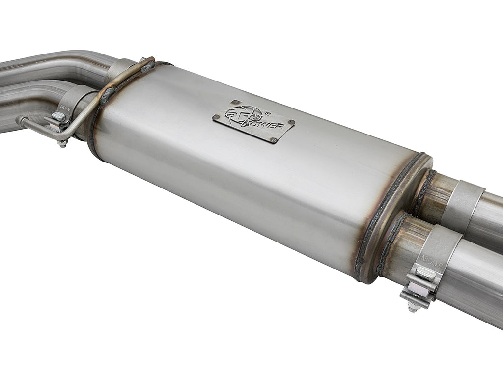 aFe POWER Rebel Series 3in 409 SS Cat Back Exhaust w/ Black Tips 17 Ford F-150 Raptor V6-3.5L aFe AFE49-43091-B