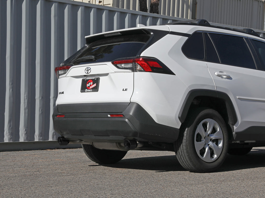 aFe POWER Takeda 19-21 Toyota RAV4 L4-2.5L 304SS CB Exhaust w/ Black Tips aFe AFE49-36053-B