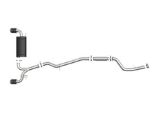 Load image into Gallery viewer, aFe POWER Takeda 2020 Toyota Supra L6-3.0L (t) 3in-2.5in 304 SS CB Exhaust Carbon Tips aFe AFE49-36043-C