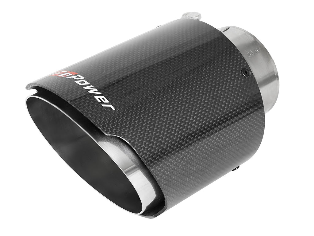 aFe POWER Takeda 2021 Toyota Supra 2.0L (t) 2.5in-3in 304 SS CB Exhaust w/ Carbon Tips aFe AFE49-36050-C