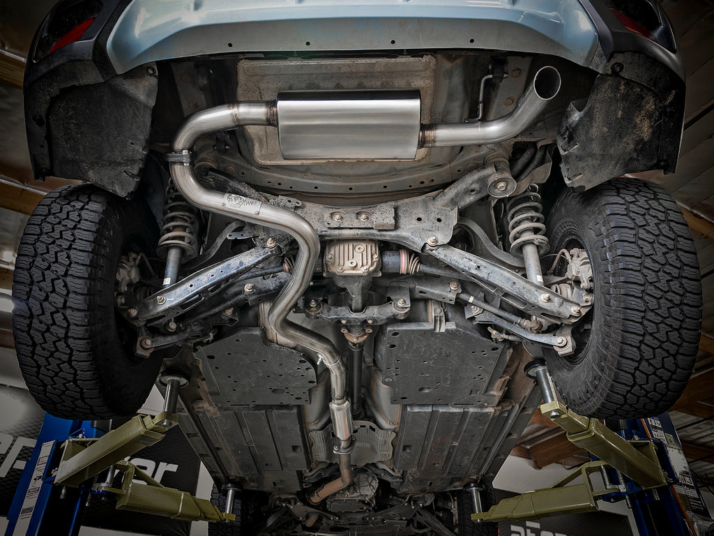 aFe POWER Takeda 2.5in 304 SS Cat-Back Exhaust System Subaru Crosstrek 18-19 H4-2.0L aFe AFE49-36803
