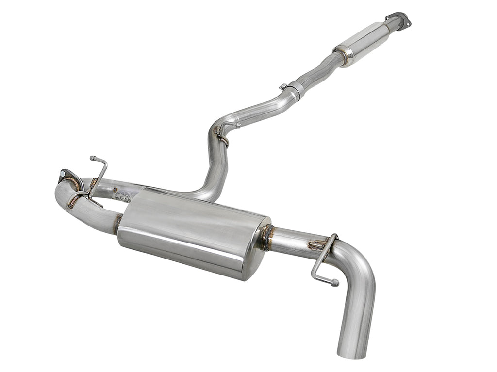 aFe POWER Takeda 2.5in 304 SS Cat-Back Exhaust System Subaru Crosstrek 18-19 H4-2.0L aFe AFE49-36803