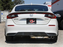 Load image into Gallery viewer, aFe POWER Takeda 2.5in 304 SS Cat-Back Exhaust w/ Black Tips 22-25 Honda Civic L4-2.0L aFe AFE49-36631-B
