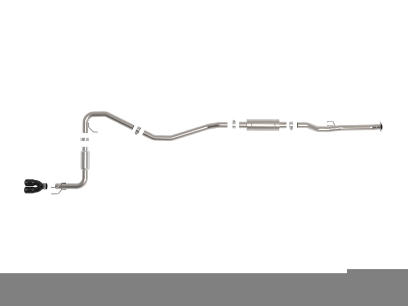 aFe POWER Takeda 2.5in 304 SS Cat-Back Exhaust w/ Black Tips 22-25 Honda Civic L4-2.0L aFe AFE49-36631-B