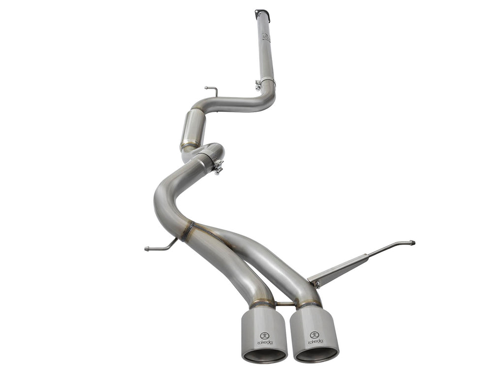 aFe POWER Takeda 3in 304 SS Cat-Back Exhaust w/ Polished Tips 13-17 Ford Focus ST L4-2.0L (t) aFe AFE49-33083-P