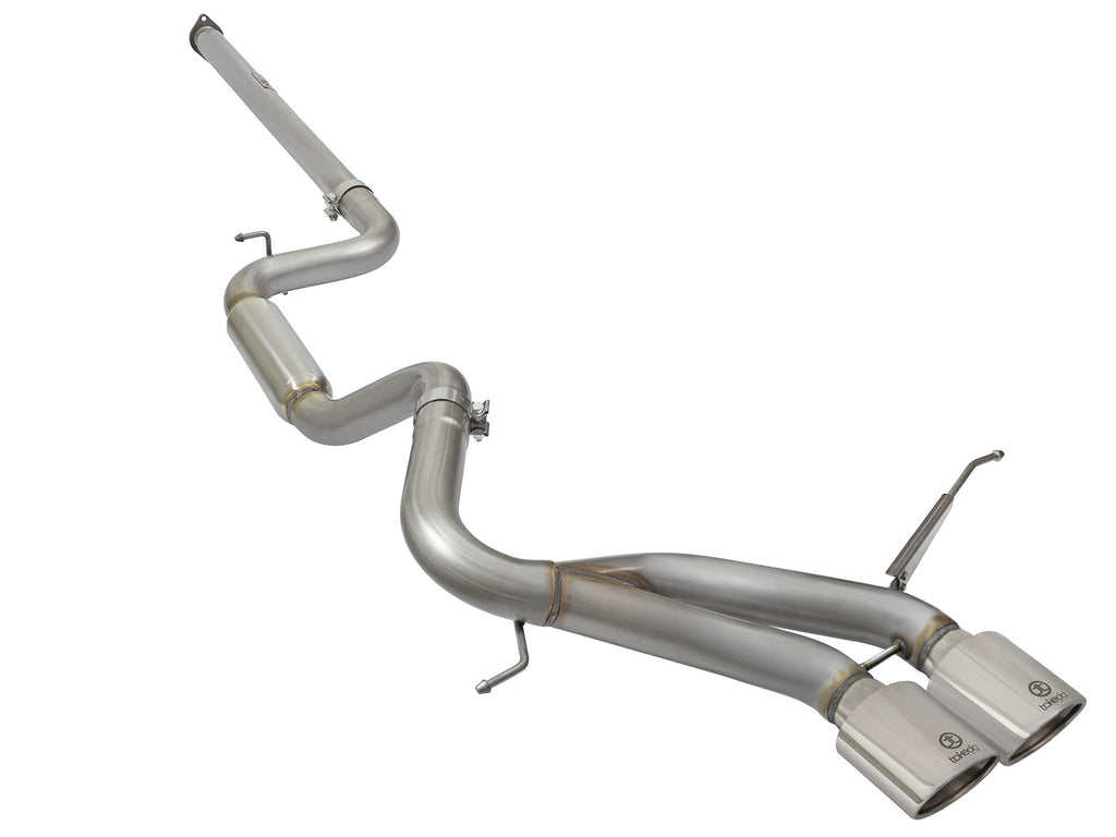 aFe POWER Takeda 3in 304 SS Cat-Back Exhaust w/ Polished Tips 13-17 Ford Focus ST L4-2.0L (t) aFe AFE49-33083-P