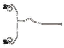 Load image into Gallery viewer, aFe POWER Takeda 3in to 2-1/2in 304 SS Cat-Back Exhaust w/ Black Tips 22-23 Subaru WRX H4-2.4L (t) aFe AFE49-36809-B