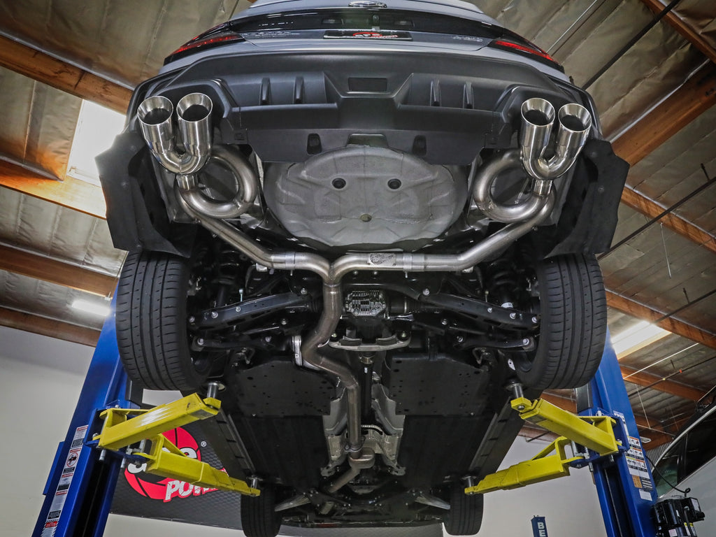 aFe POWER Takeda 3in to 2-1/2in 304 SS Cat-Back Exhaust w/ Black Tips 22-23 Subaru WRX H4-2.4L (t) aFe AFE49-36809-B
