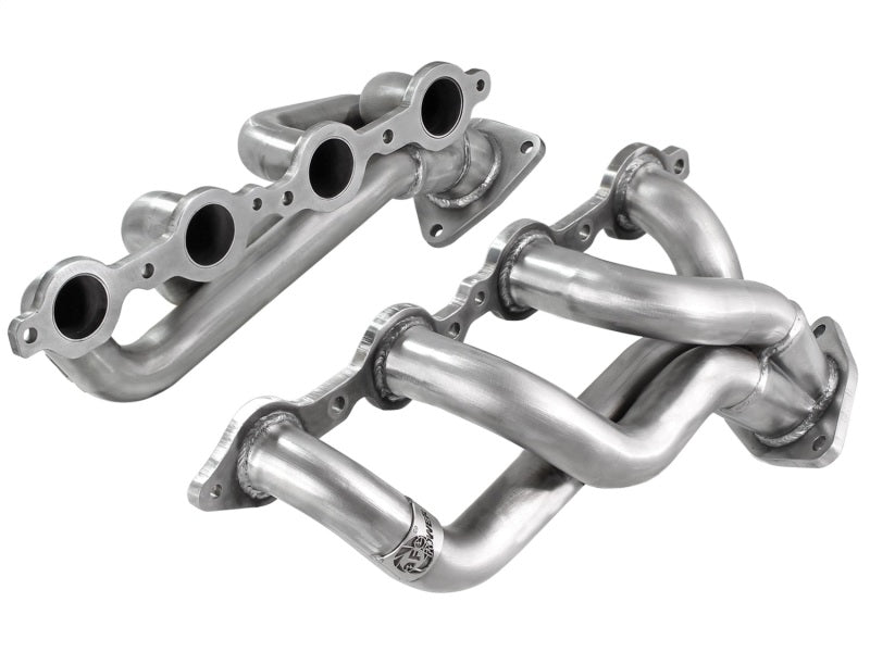 aFe Power Twisted Steel Headers 409 Stainless Steel 02-13 GM Silverado/Sierra 1500 V8 GMT800/GMT900 aFe AFE48-44001
