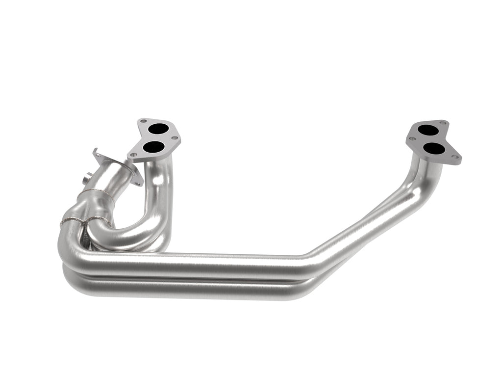 aFe Power Twisted Steel Long Tube Header 02-19 Subaru Impreza WRX/STI/Legacy (Unequal Length) aFe AFE48-36803