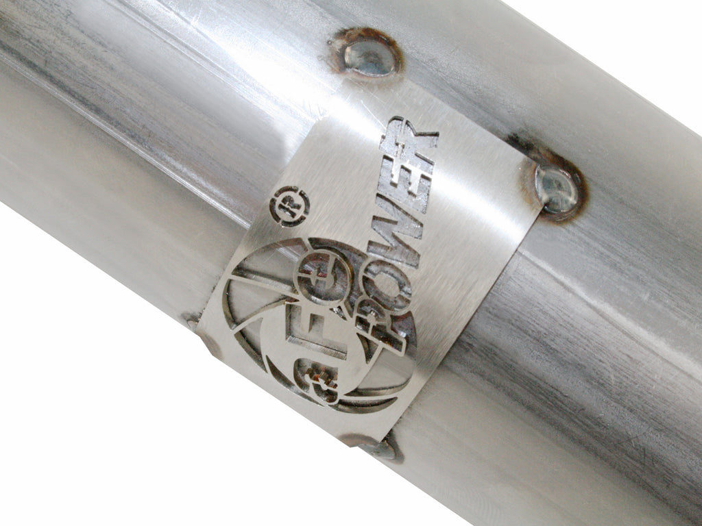 aFe Power Twisted Steel Loop Delete D/P Aluminized Steel 12-18 Jeep Wrangler (JK) V6 3.6L aFe AFE48-06209
