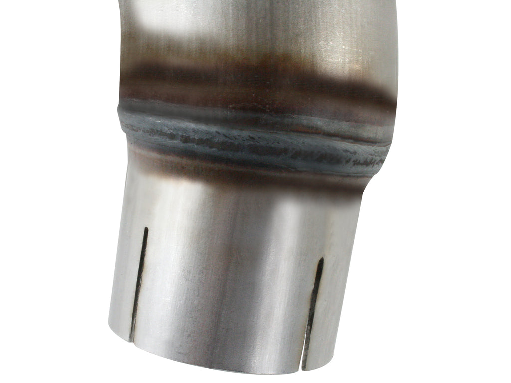 aFe Power Twisted Steel Loop Delete D/P Aluminized Steel 12-18 Jeep Wrangler (JK) V6 3.6L aFe AFE48-06209
