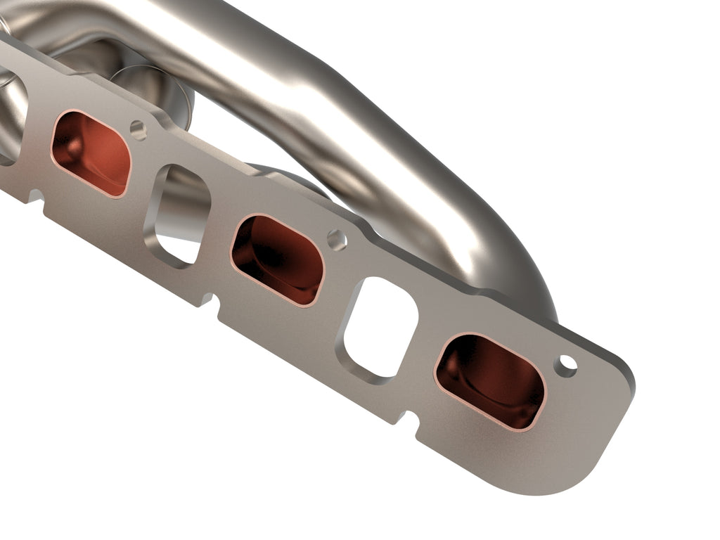 aFe Power Twisted Steel Shorty Header 2021+ Ram 1500 TRX V8-6.2L aFe AFE48-32030-T