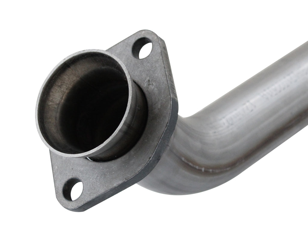 aFe Power Twisted Steel Y-Pipe Stainless Steel 2.5in 12-14 Jeep Wrangler V6 3.6L aFe AFE48-46208