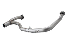 Load image into Gallery viewer, aFe Power Twisted Steel Y-Pipe Stainless Steel 2.5in 12-14 Jeep Wrangler V6 3.6L aFe AFE48-46208