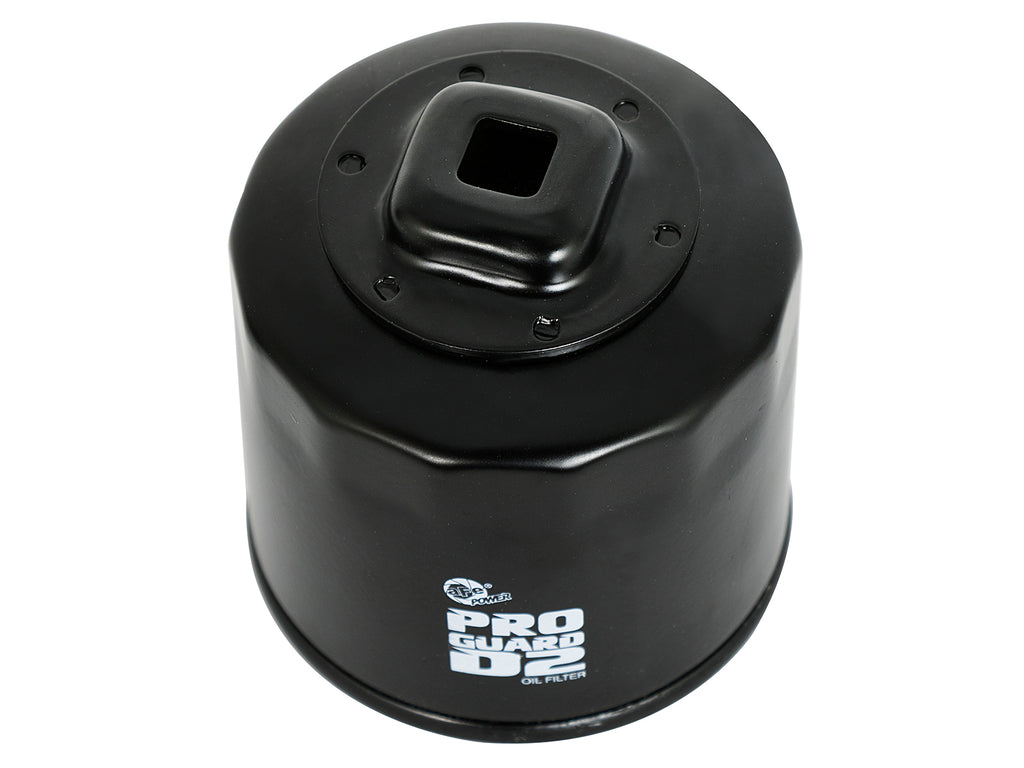 aFe Pro GUARD D2 Oil Filter 02-17 Nissan Cars L4/ 04-17 Subaru Cars H4 (4 Pack) aFe AFE44-LF017-MB