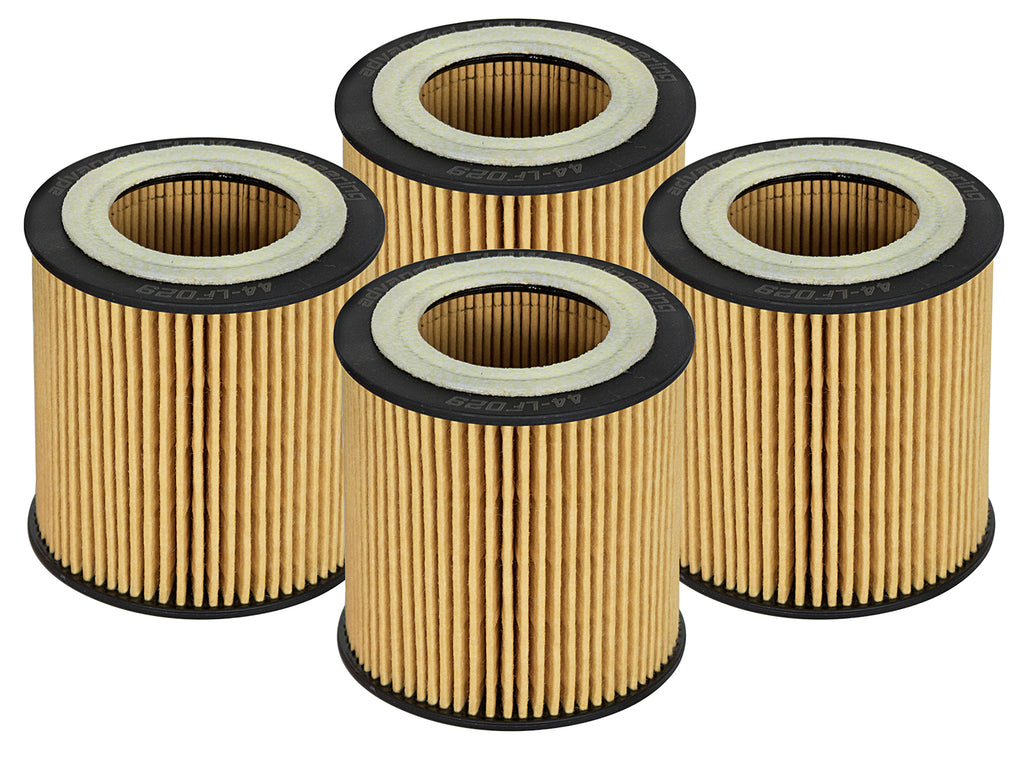 aFe Pro GUARD D2 Oil Filter 06-19 BMW Gas Cars L6-3.0T N54/55 - 4 Pack aFe AFE44-LF029-MB