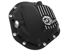 Load image into Gallery viewer, aFe Pro Series Dana 60 Front Differential Cover Black w/ Machined Fins 17-20 Ford Trucks (Dana 60) aFe AFE46-71100B