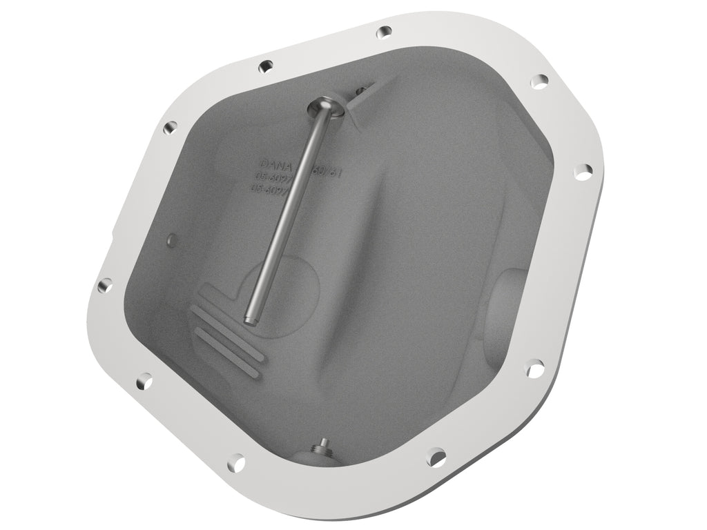 aFe Pro Series Dana 60 Front Differential Cover Black w/ Machined Fins 17-20 Ford Trucks (Dana 60) aFe AFE46-71100B