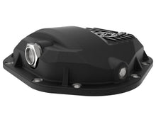 Load image into Gallery viewer, aFe Pro Series Dana 60 Front Differential Cover Black w/ Machined Fins 17-20 Ford Trucks (Dana 60) aFe AFE46-71100B