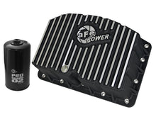 Load image into Gallery viewer, AFE Pro Series Engine Oil Pan Black w/Machined Fins; 11-16 Ford Powerstroke V8-6.7L (td) aFe AFE46-70322