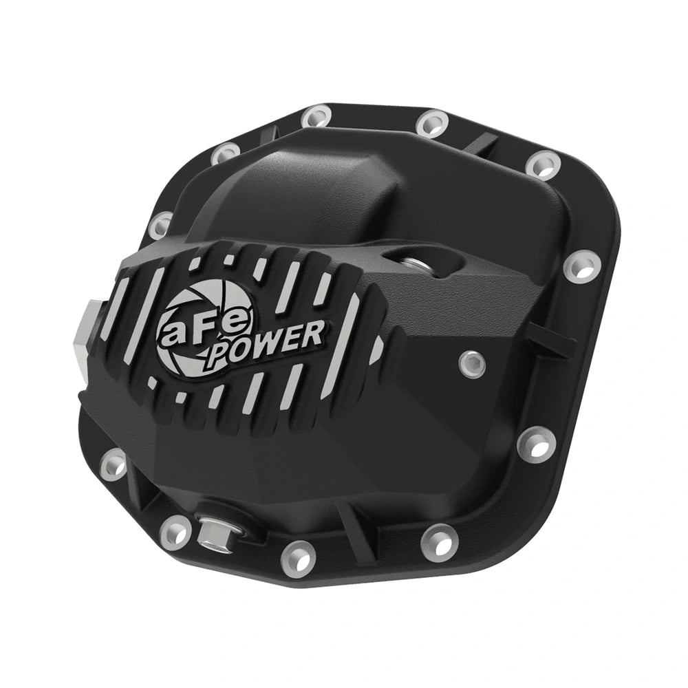 aFe Pro Series Front Differential Cover Black 2018+ Jeep Wrangler (JL) V6 3.6L (Dana M186) aFe AFE46-71010B