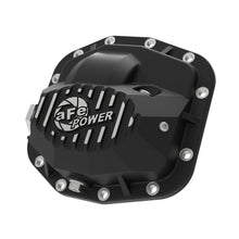 Load image into Gallery viewer, aFe Pro Series Front Differential Cover Black 2018+ Jeep Wrangler (JL) V6 3.6L (Dana M186) aFe AFE46-71010B