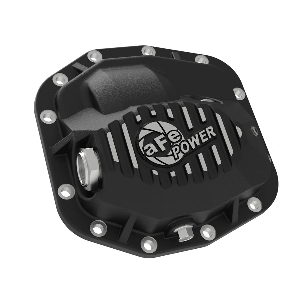 aFe Pro Series Front Differential Cover Black 2018+ Jeep Wrangler (JL) V6 3.6L (Dana M186) aFe AFE46-71010B