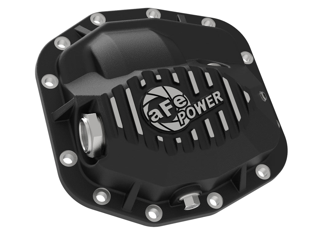 aFe Pro Series Front Differential Cover Black 2018+ Jeep Wrangler (JL) V6 3.6L (Dana M186) aFe AFE46-71010B