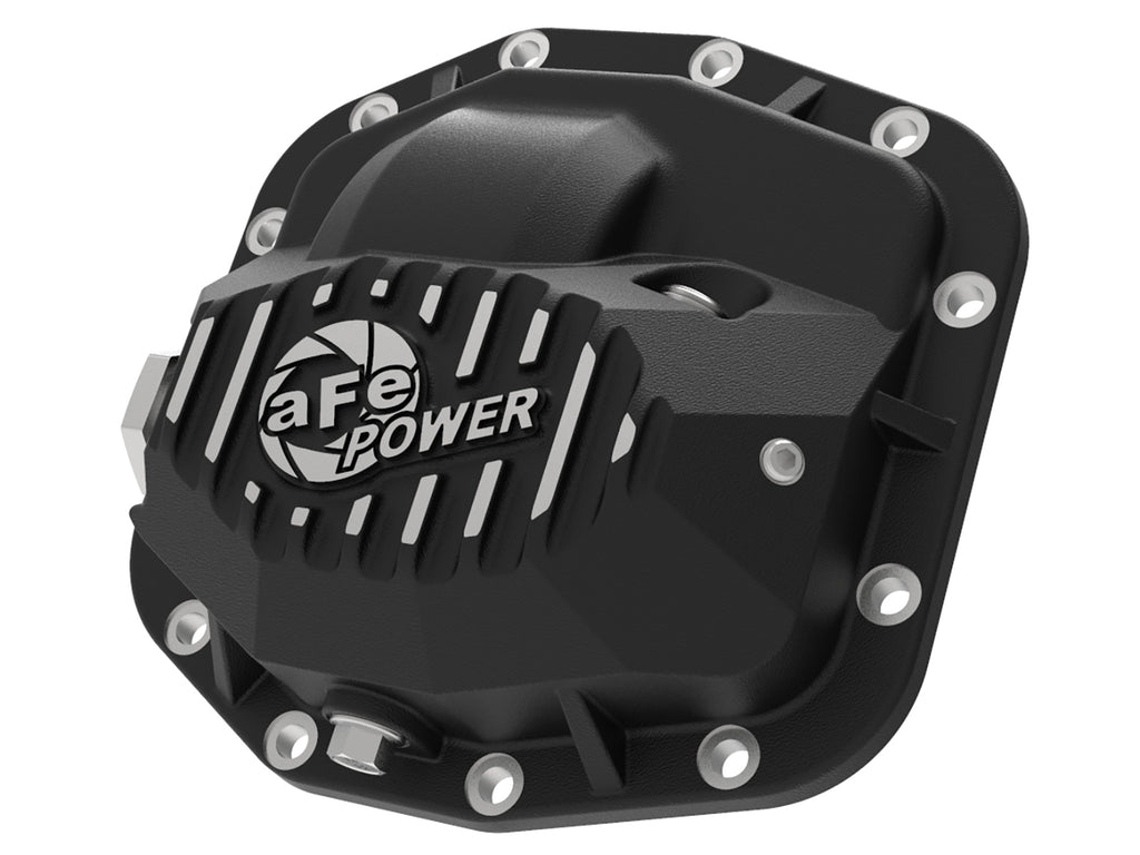 aFe Pro Series Front Differential Cover Black 2018+ Jeep Wrangler (JL) V6 3.6L (Dana M186) aFe AFE46-71010B