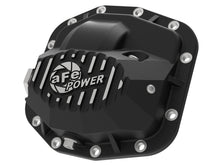 Load image into Gallery viewer, aFe Pro Series Front Differential Cover Black 2018+ Jeep Wrangler (JL) V6 3.6L (Dana M186) aFe AFE46-71010B