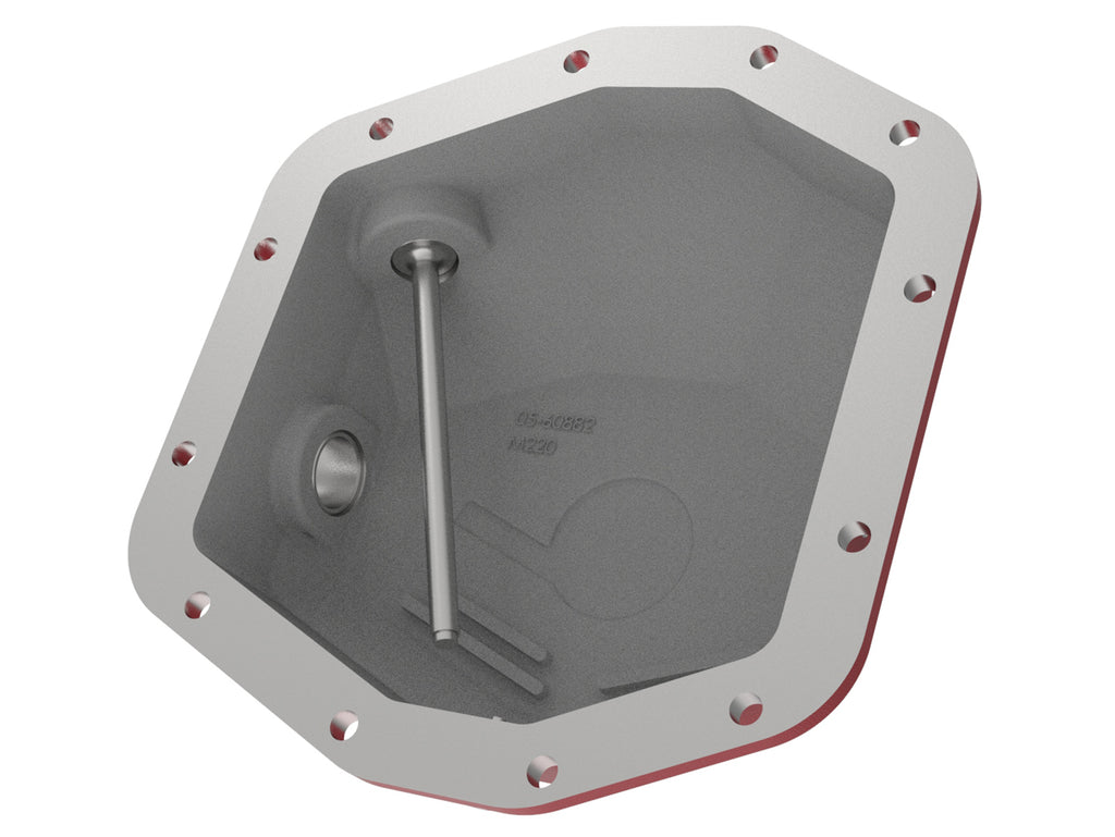 aFe Pro Series Rear Differential Cover Red 2018+ Jeep Wrangler (JL) V6 3.6L (Dana M220) aFe AFE46-71000R